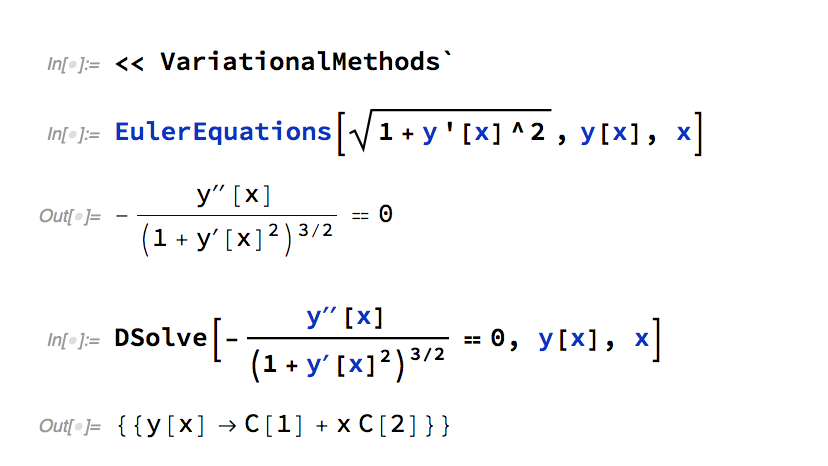 Mathematica变分法